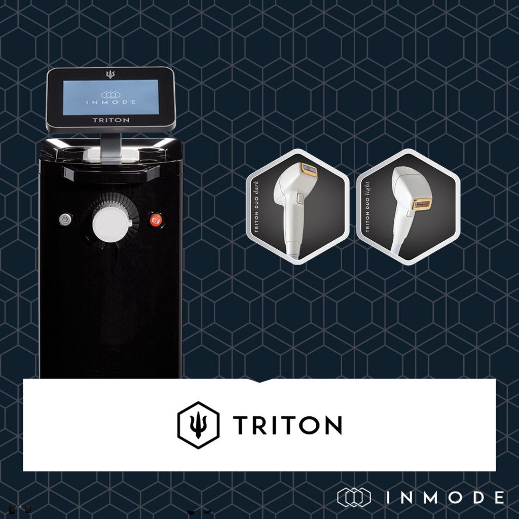 Triton laser hair removal machine